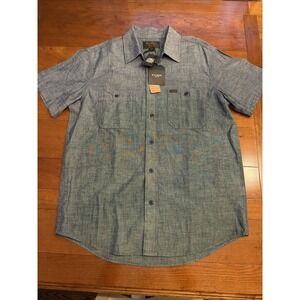 Filson Embroidered Chambray Shirt - Small NWT Chambray Fishing Boat